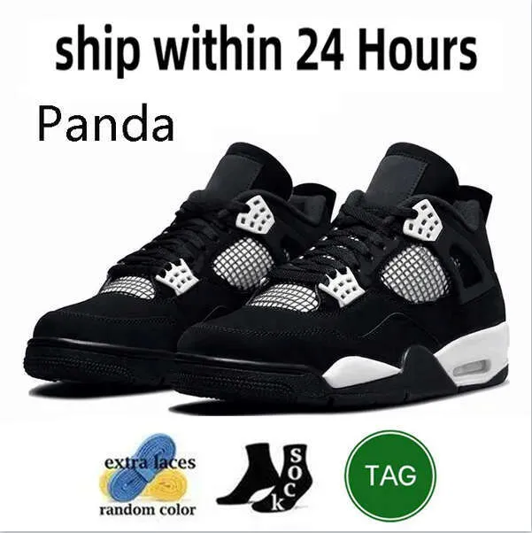 Original Box 4 4s Basketball Shoes Designer Sneaker Men Black Cat 2025 Pure Money Military Sail Red Thunder White Oreos Pure Metallic Underfeated Cava