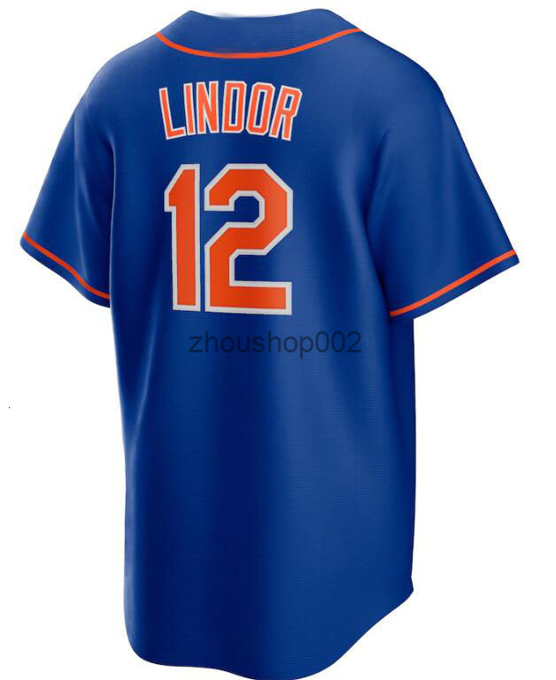 Custom Juan Soto Pete Alonso mets Alvarez Jersey Francisco Lindor Brandon Nimmo Edwin Diaz Jeff McNeil Kodai Senga Baseball Men Women Youth