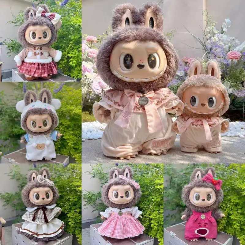 For 58cm Labubu Clothes Zimomo Vinyl Doll Dress Cinnamoroll Style Design Cartoon Dress Children Gifts Toys Not Including Dolls C250924