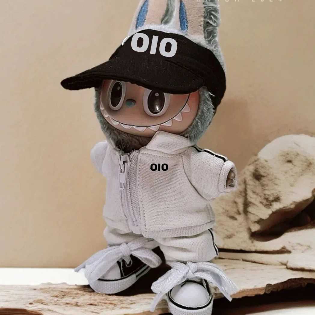 Doll Clothes For 1517cm Labubu Clothes Sitting Partyv tracksuit Baseball Clothes ChildrenS Clothes Diy Doll Accessories Gif C250924