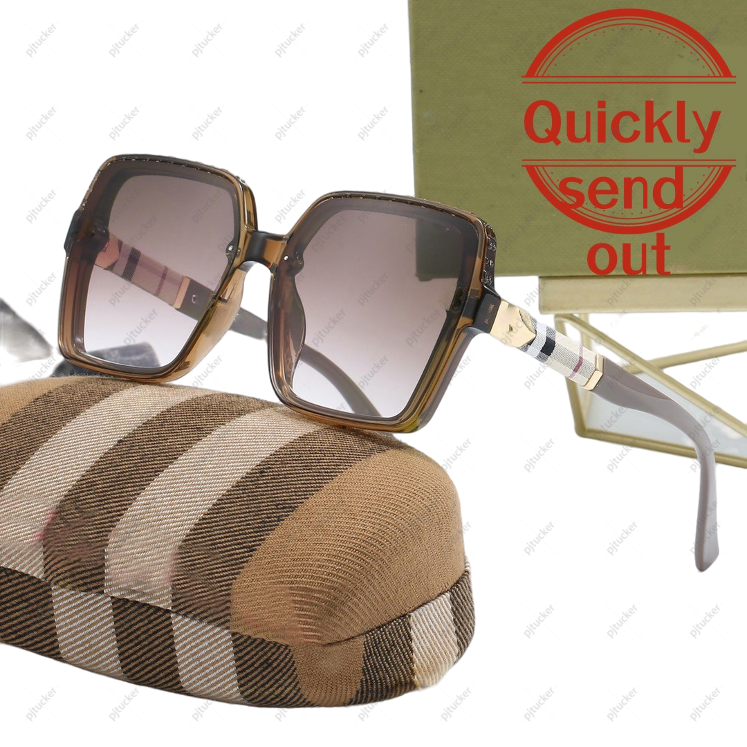 Luxury Designer Sunglasses Women Classics Large Framed Fashion Drive Beach Shading Protection Glasses