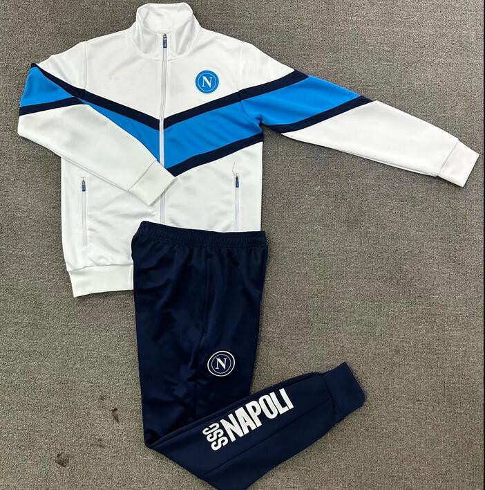 25 26 Napoli tracksuit soccer jersey football jacket kits 2025 2026 SSC Naples AE7 D10S training suit wear Formation tuta Chandal Jogging S-2XL