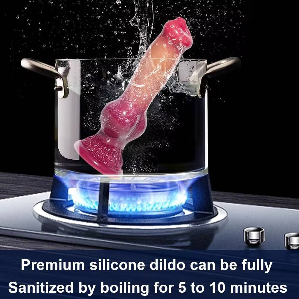 Extra Long XXXL Silicone Anal Plug Huge Wolf Dildo Monster alien Dog Thick Penis With Suction Cup Sex Toys for Masturbation
