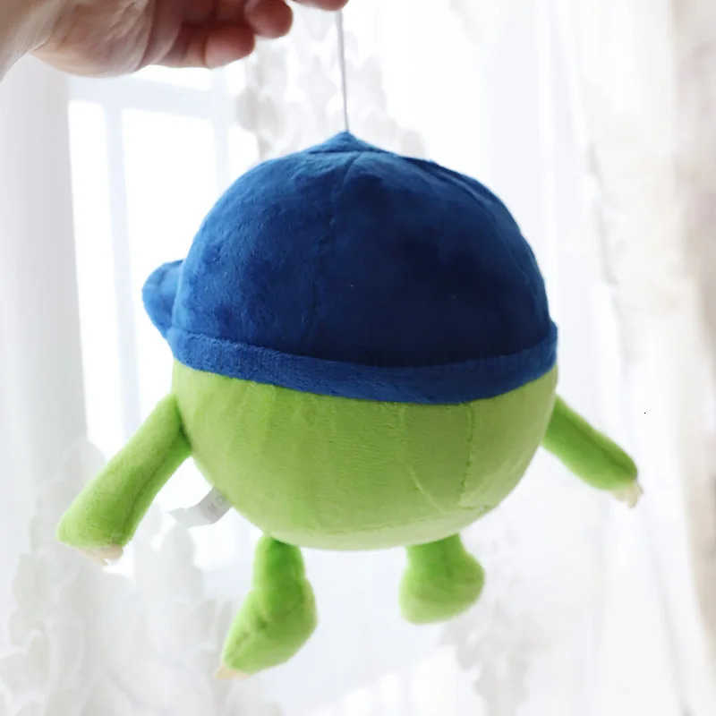 Disney 18cm Cute Pixar Monsters Inc University MrQ Mike Plush Doll Soft Stuffed Animals Kawaii Kids Toys Boys Girl 2 To 5 Years H250924