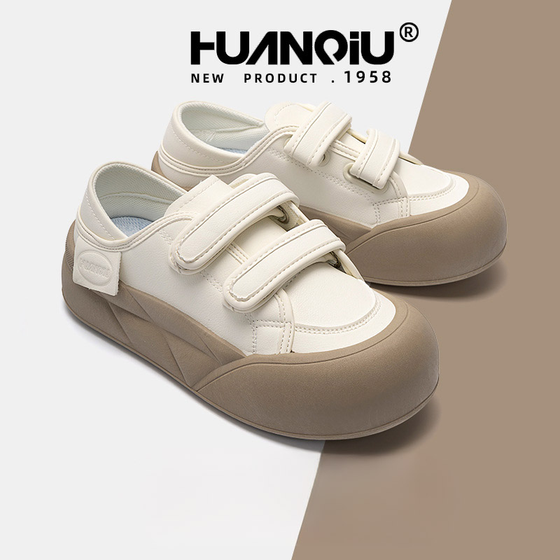 HUAN QIU Free shipping Designer Casual Shoes Thick soled versatile fashionable women sports shoes fashion high quality
