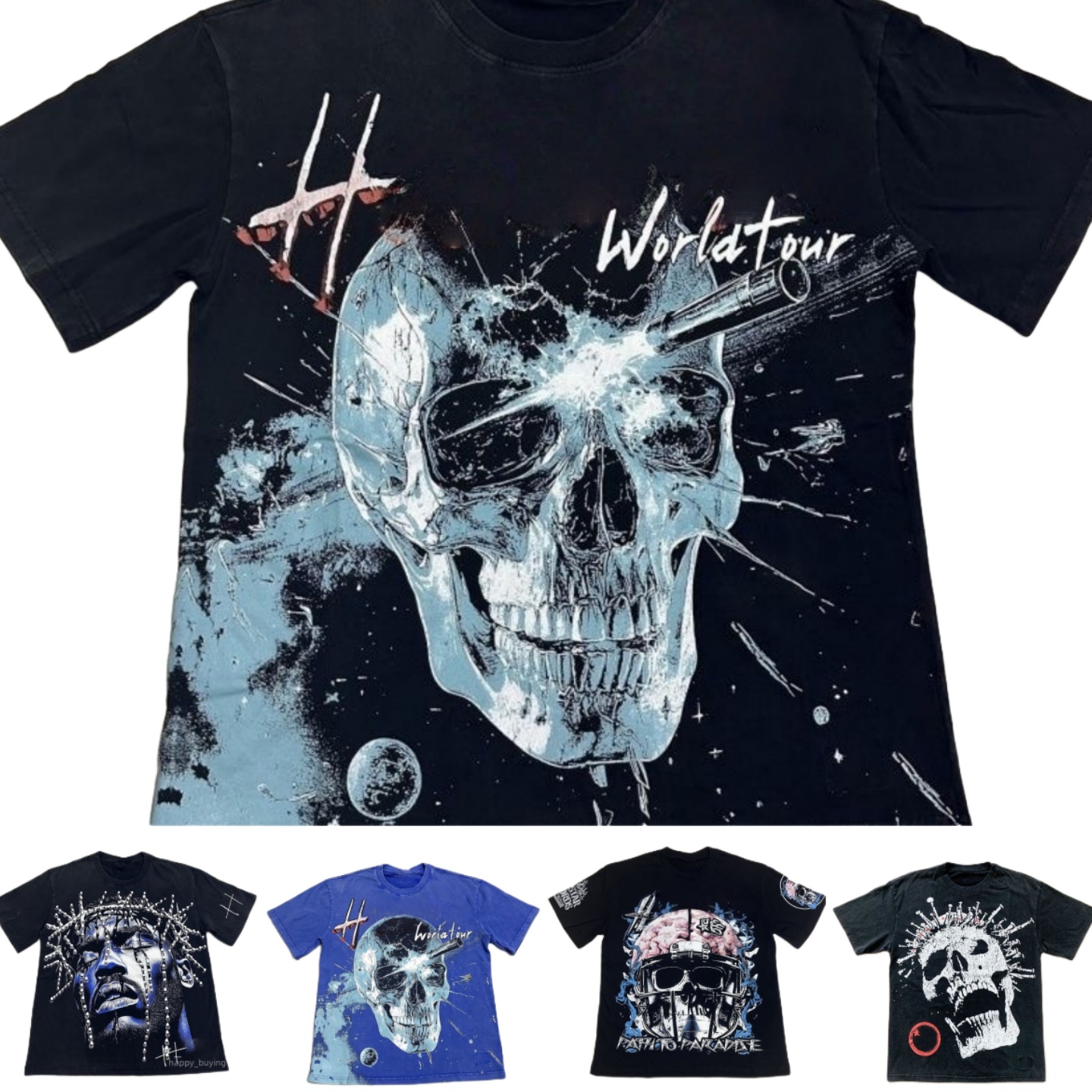 Summer t Shirt Mens Designer Brand T Shirts Vest Shirts Skull head Printed boy vest Breathable comfortable Men Casual short sleeves Mens vest Tops designer Tees