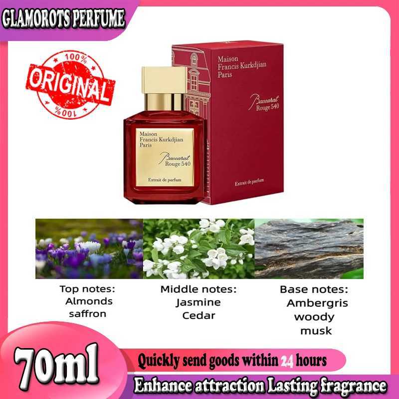 70ml High Quality Brand Lasting Fragrance Eau De Parfum Women Perfume Floral Scent Pheromone Men Cologne Balminess Body Spra Q50923