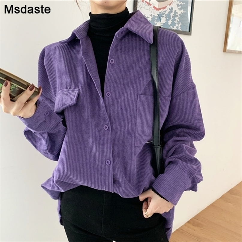 Women's Blouses Shirts Women Shirts Blouses Fashion Vintage Oversized Womens Tops and Blouse Turndown Collar Casual Plus Size Loose Woman Purple 