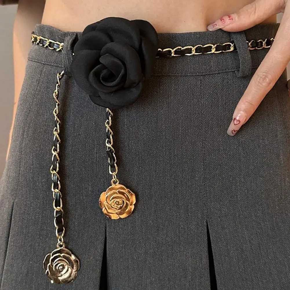 Fashion Small Fragrant Wind Metal Waist Chain Accessories Dress HighGrade Korean Version Of The Net Red With A Thin Belt Woman D250924