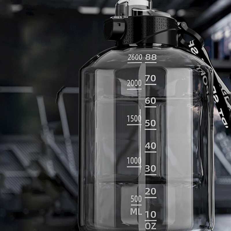 17L5L Outdoor Sport Water Bottle Pc Material Precise Scale Portable Water Cup Large Capacity Water Bottle Gym Fitness Bottle J250923