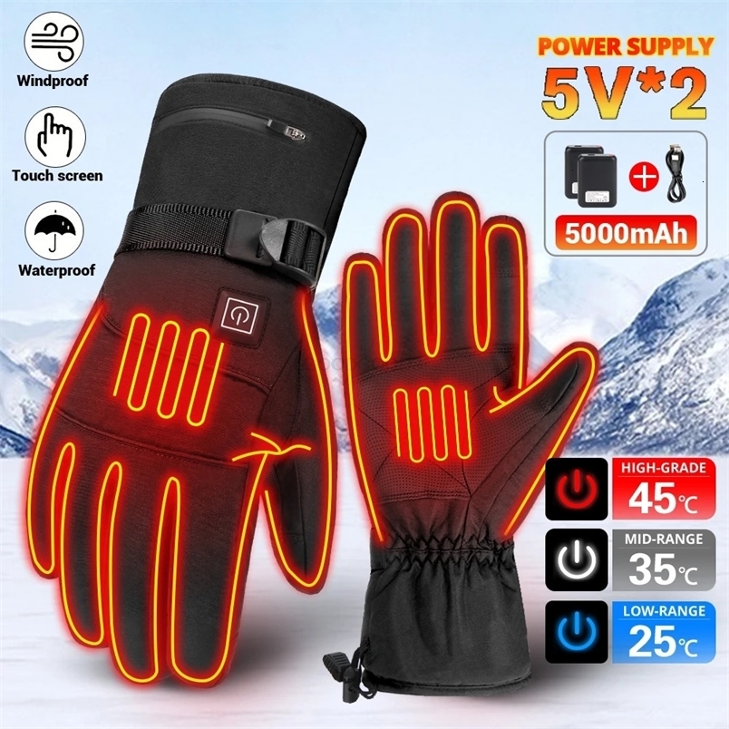 Heated Skiing Glove… - image