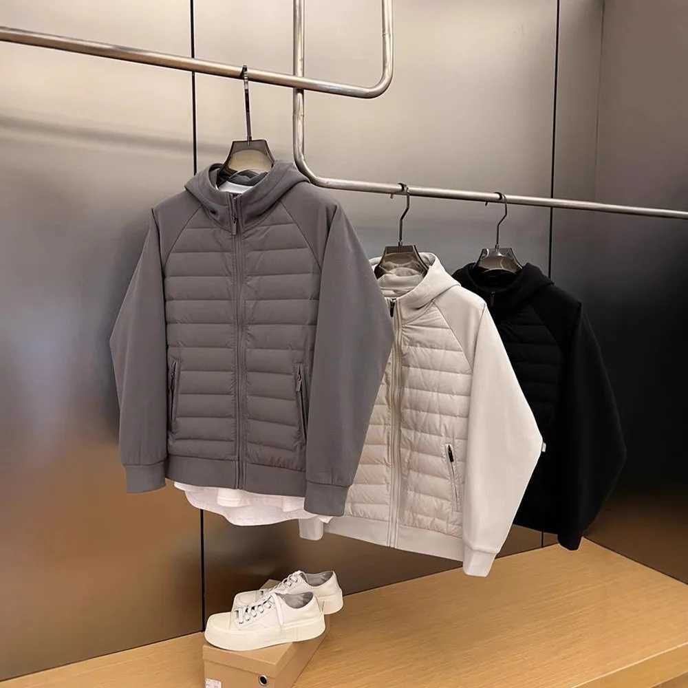 New Fashion Jacket Men Knit Baseball Collar Coat Autumn Winter Thin Warm Fleece Clothing Full Zip Sweater Cardigan JacketsXJ250924