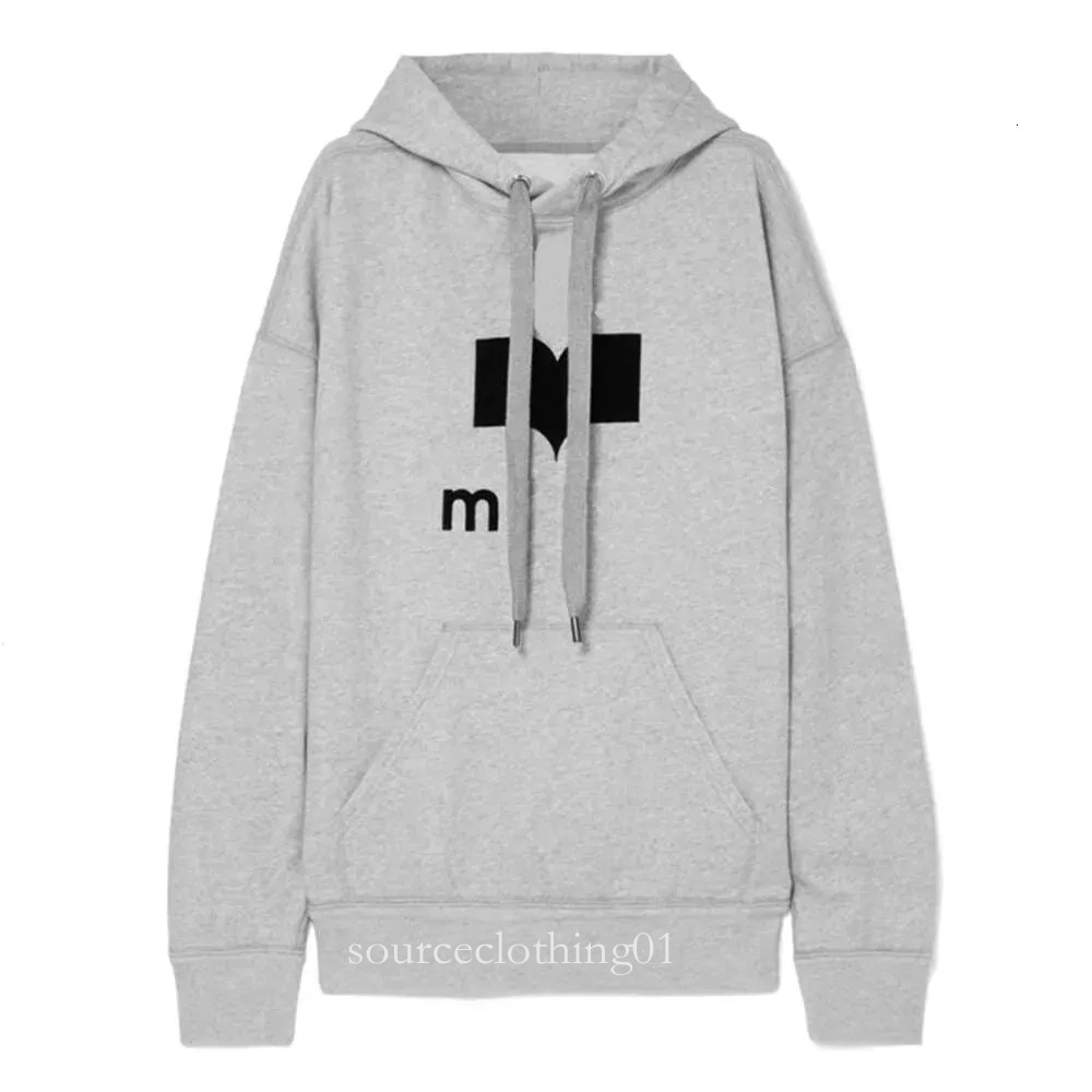 Isabel Marat Hoodie Designer Hoodie Men Women New Isabel Hoodie Fashion Sweatshirt Flocking Letter Pullover Hooded Sportshirt Women Loose Long Sleeve Sweater ce