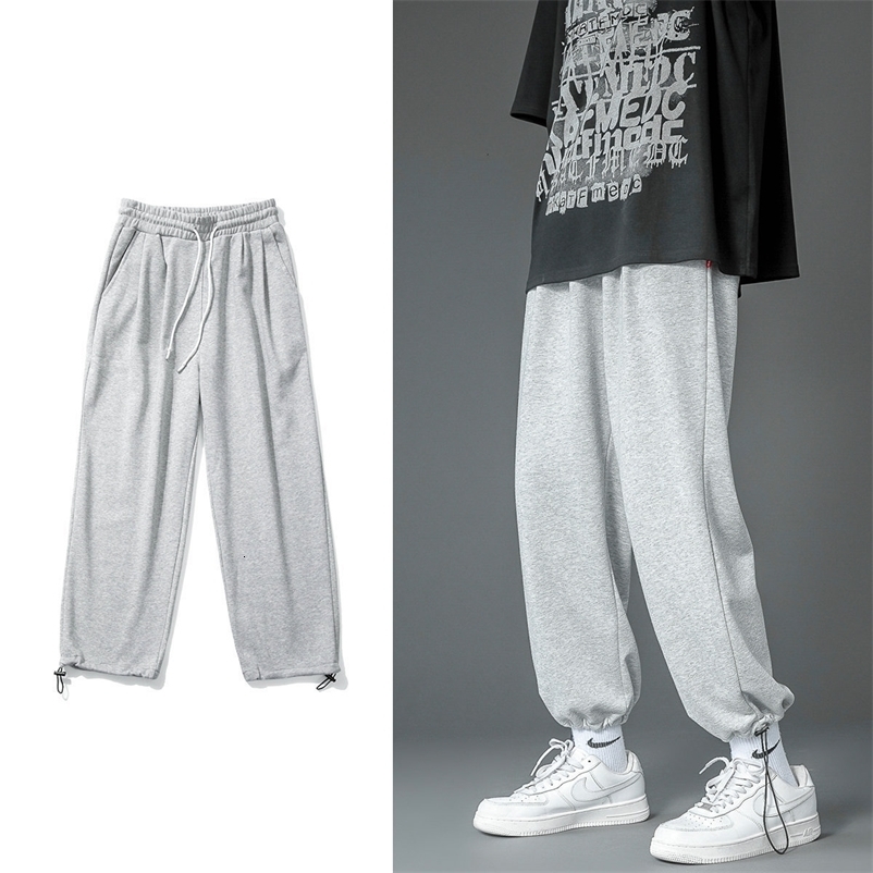Men's Pants Streetwear Sweatpants Casual pants men Fashion Harem Pants Ankle-length Mens Joggers Sportwear Trousers 230327