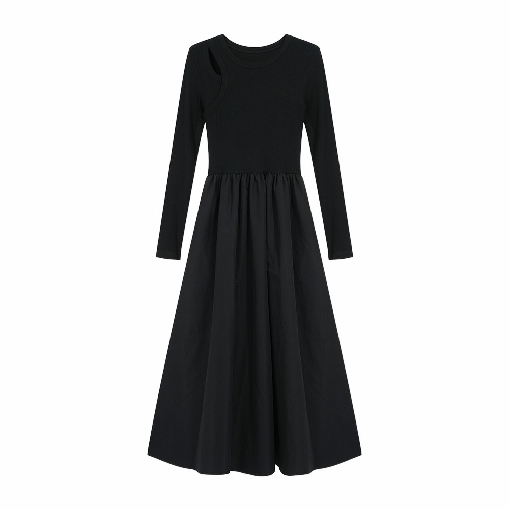 MM223 new design niche temperament slim fit long skirt