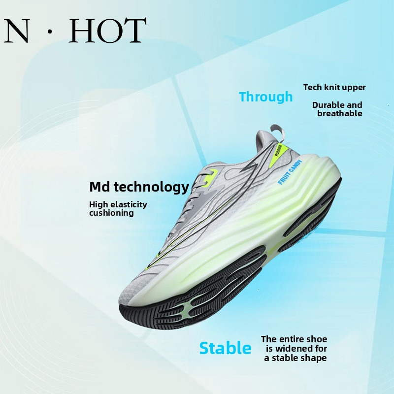 NHOT Designer Luxury Sports Shoes Fashion New Men's Breathable Single Mesh Thin Edition Youth Jelly Lightweight Running Shoes Outdoor Versatile C