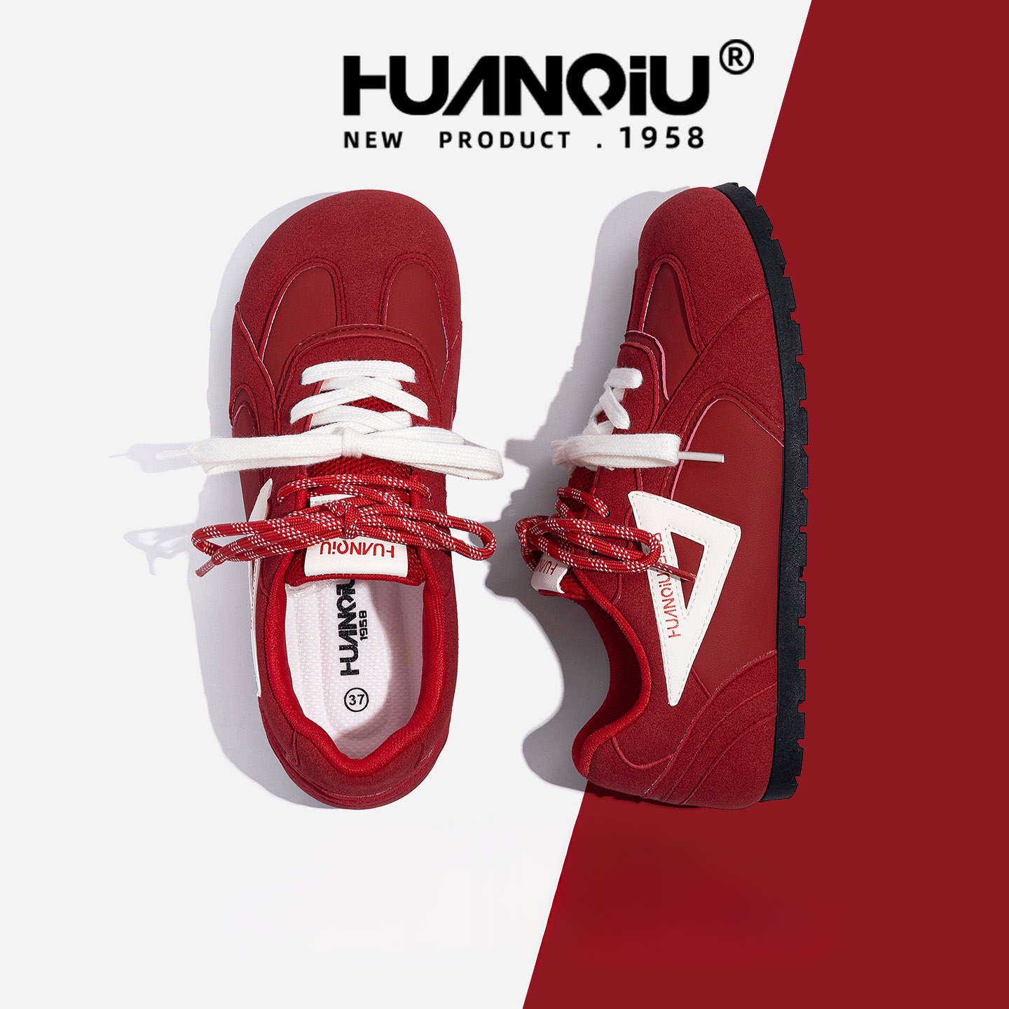 HUAN QIU Free shipping Designer Casual Shoes Women autumn versatile breathable shoes casual lightweight women shoes