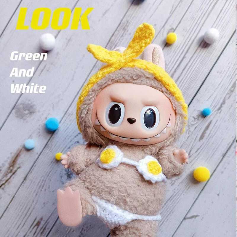 Labubu Clothing Summer Clothes Bikini Baby Clothes Glue Doll Pendant Potato Chip Clothes Replace Packaging Decoration C250924