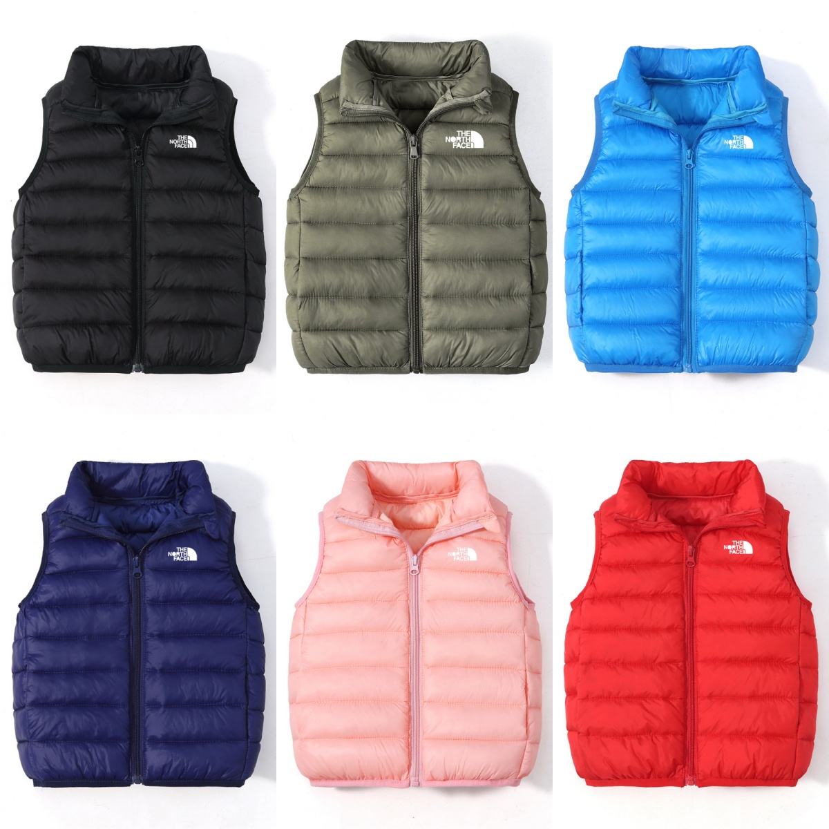 NF Down Nnorth Baby Designer Face Waistcoat Kids Sleeveless Gilet Jackets Down Coat Vests Top Heat Waistcoat Design Bodywarmer Woman Coat