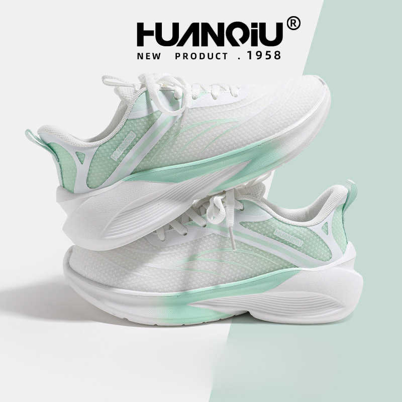 HUAN QIU Free shipping Designer Casual Shoes Women sports shoes fashionable soft soled shoes versatile mesh breathable running shoes fashion