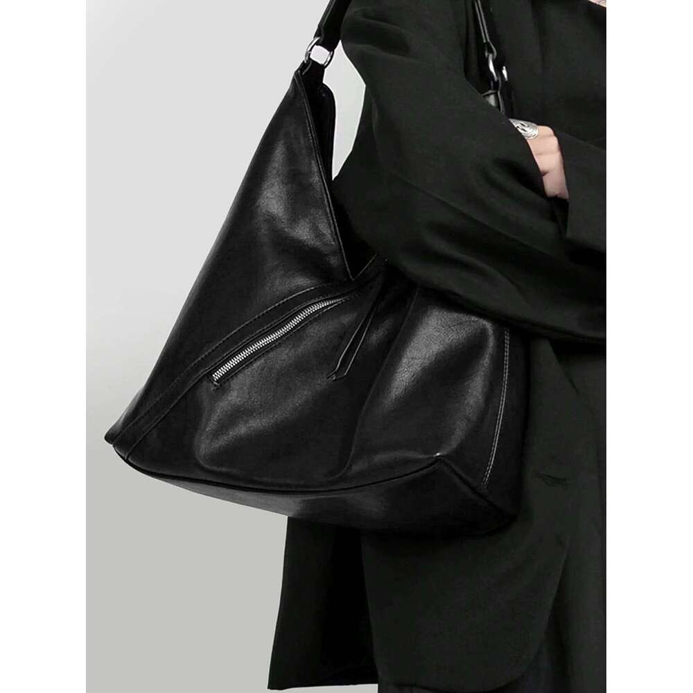 Designer Bag Luxury Bag Classic Women's Large Black Shoulder Fashionable High Quality Crossbody Casual Soft Leather Handbag Lazy Retro Tote Bag