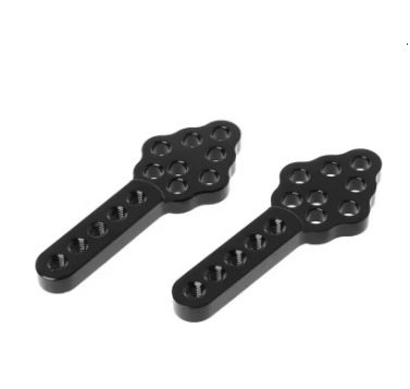 Aluminium Metal Shock Absorber Mount Adjust Height Angle Stand for 1/10 RC Crawler Axial SCX10 90046 90047 D90 D110 Upgrade Part