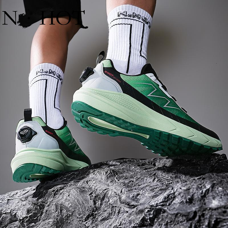 NHOT Designer Luxury Men's Plus Size Outdoor Travel Shoes New Trend Anti Slip Lightweight Running Shoes Breathable Comfortable Casual Versatile S