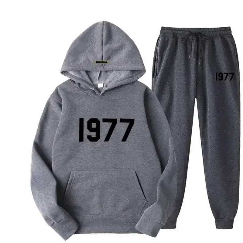 New Collection of Mens Casual Sportswear Sets for Autumn and Winter Featuring Printed Hoodies Sweatshirts and Sweatpants X250924