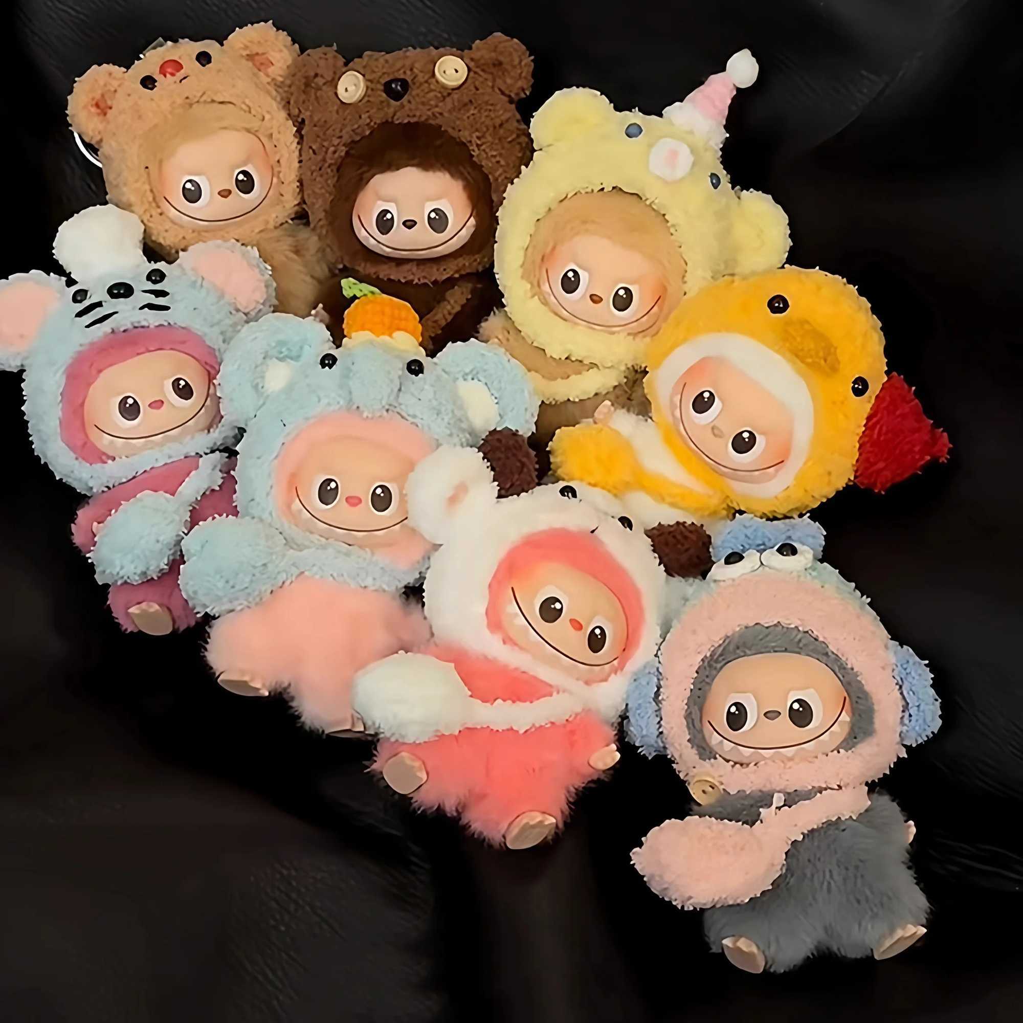 Cute Animal Themed Clothing for Labubu Clothes The Monsters 40 Pin Doll Clothes Accessories Dressing Game Girl Gift C250924