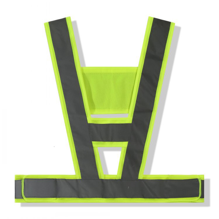Shengchi V-shaped Vest Summer Reflective Clothing Road Construction Greening Traffic Riding Printing