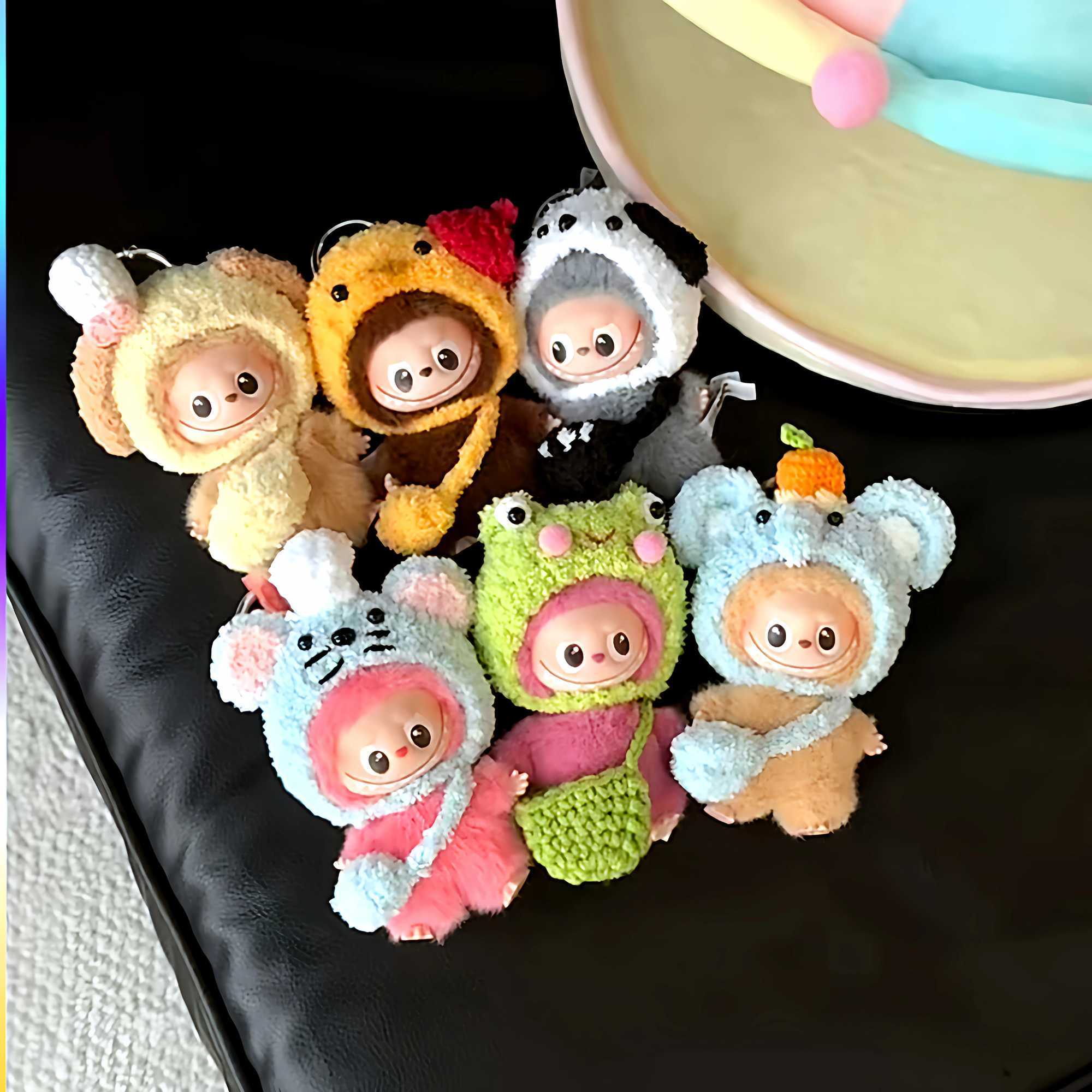 Cute Animal Themed Clothing For Labubu V4 The Monsters Pin Doll Clothes Accessories Ropa Labubu C250924