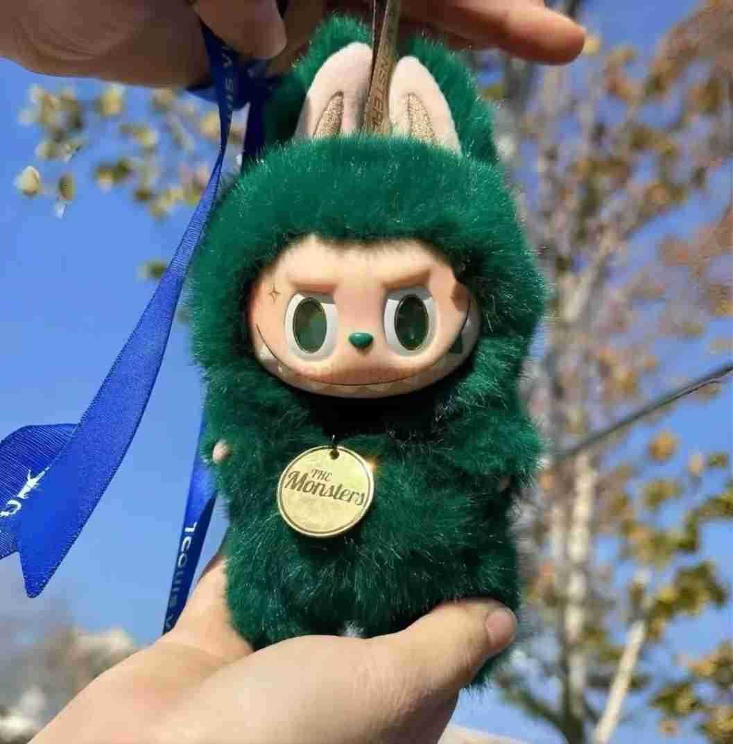Genuine Labubu Halloween Vinyl Pumpkin Weird Carnival Vinyl Doll Pendant Surprise Halloween Gift T250921