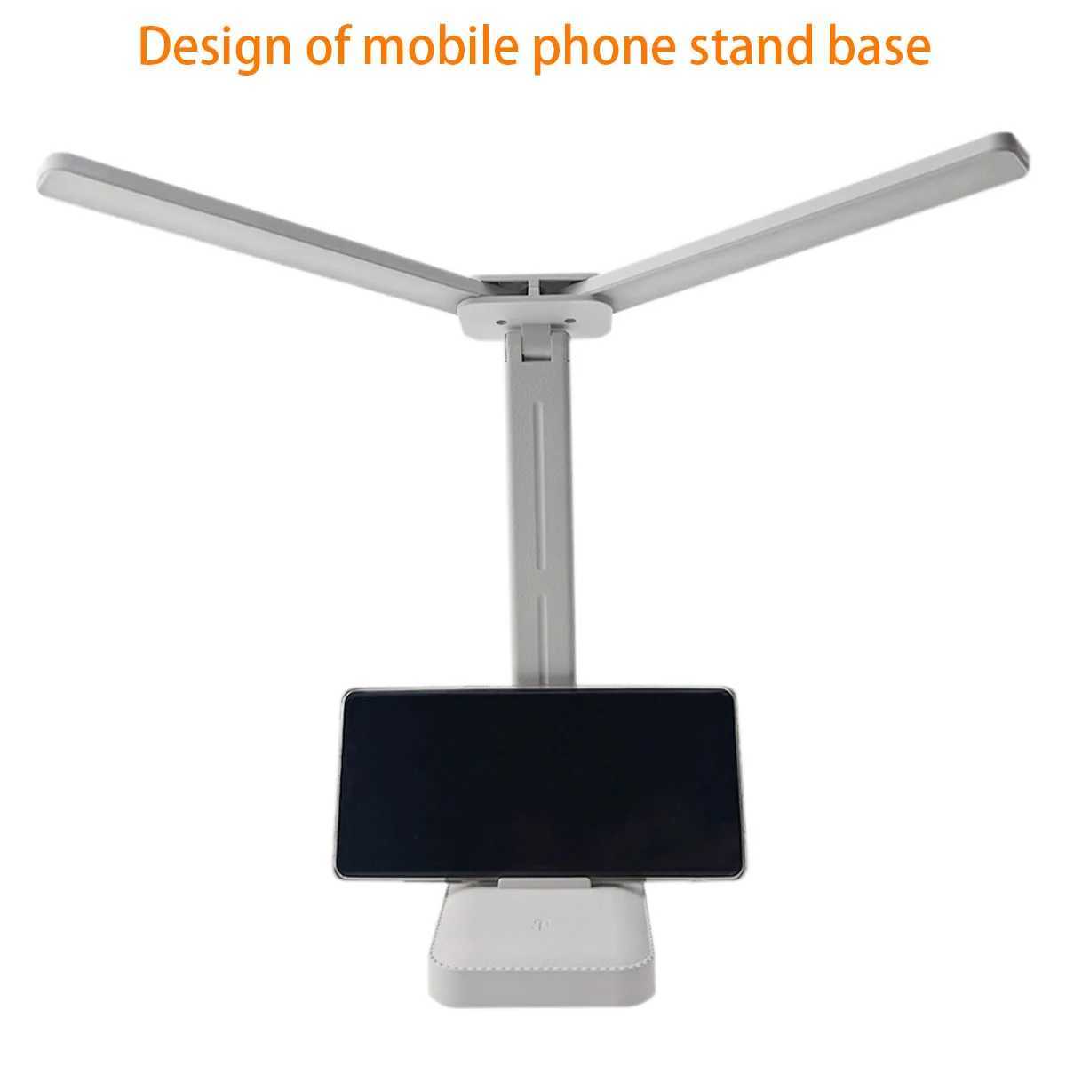 LED desk lamp 3 Levels Dimmable Touch Night Light USB Rechargeable Eye Protection Foldable Table Lamp For Bedroom Bedside Readi C251115