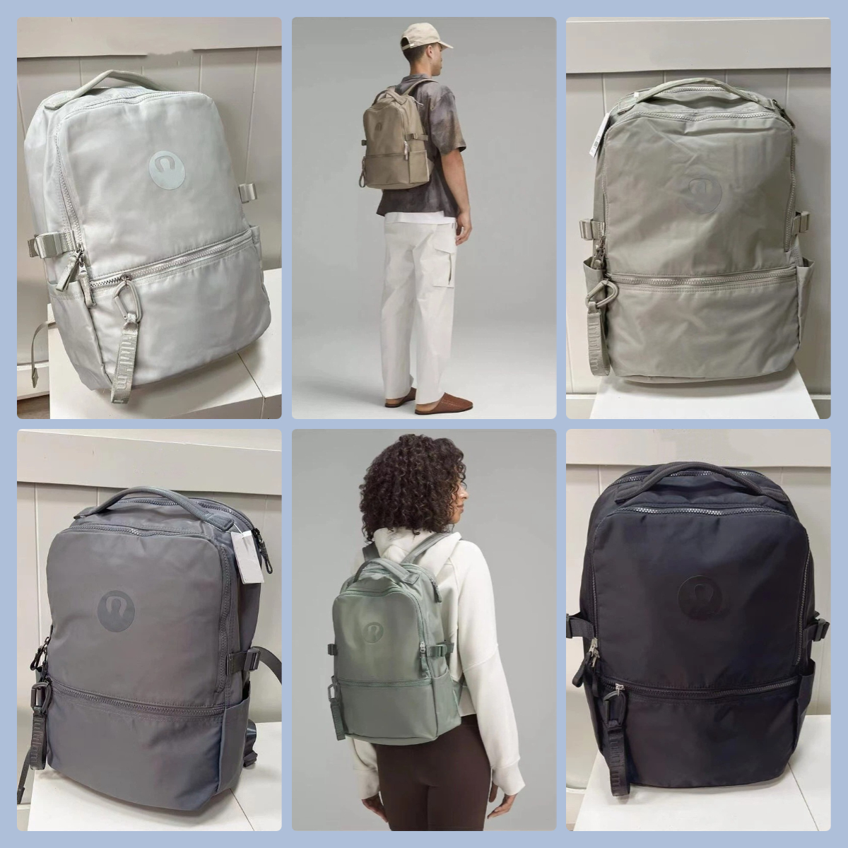 Women And Men's Fitness Backpack Designer Trendy Letter Embroidery Sport High Capacity School Computer Bag Unisex Waterproof Travel Mountaineering Bag