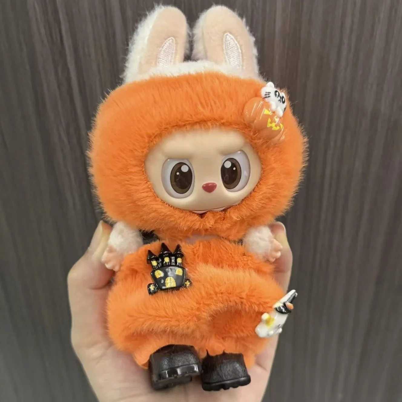 30 Labubu Clothes Halloween Pumpkin Set Witch Costume Tarot Legend Outfit Spooky Party 1517cm Doll Accessories Christmas Gift C250924