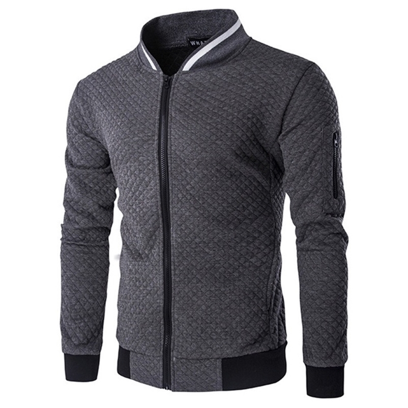 Men's Jackets KB High Quality Plush Zip stand collar casua Jacket Men's Street Windbreaker Coat Men Casual Outer Wear Thick 220826