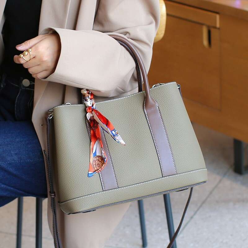 Designer Bag Tote Bag Shoulder Bag New Trendy Autumn Winter Genuine Leather Handbag Single Shoulder High End Versatile Fashion Tote Crossbody Women S 