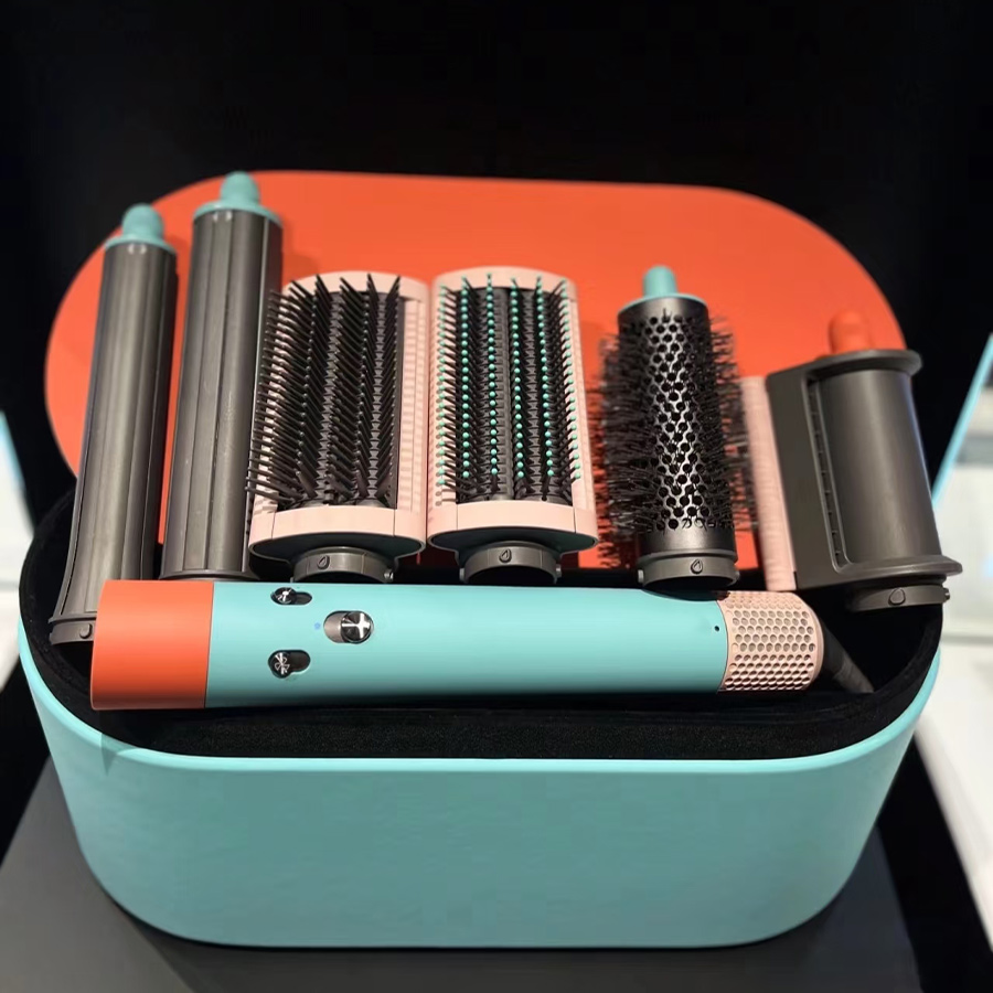 Function Thermostatic Hair Straightener Professional Multi Function Electric Hair Curler Adjustable Temperature Styling Tool for Women Men Includes Storage Box