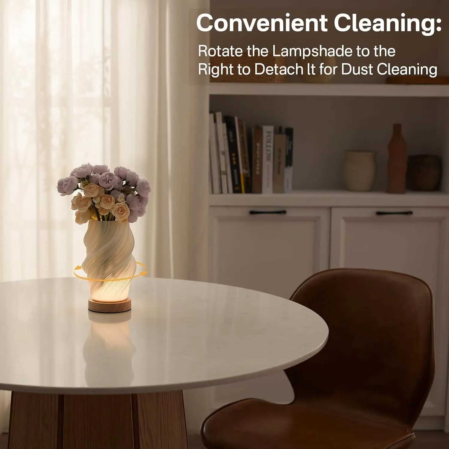 French Cream Style 3D Printed Lampshade Desk Lamp Bedroom Study Childrens room Internet Red Atmosphere Decoration Desk Lamp C251115