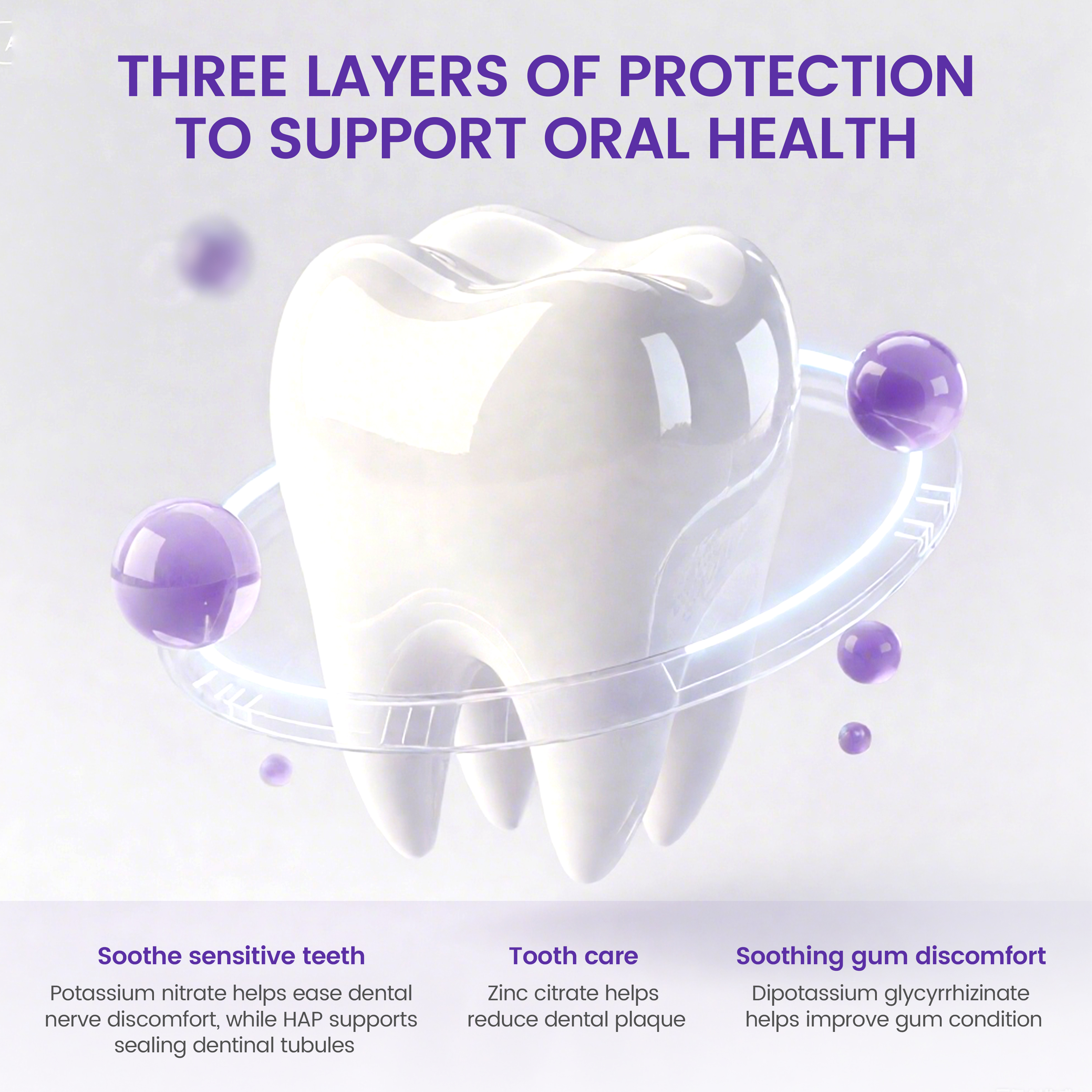 CEELIKE Gum Care Toothpaste - Dual-Action Enamel & Gum Support with 3% Nano Hydroxyapatite (nHAP) & 0.5% Mussel Adhesive Protein - 3.53oz