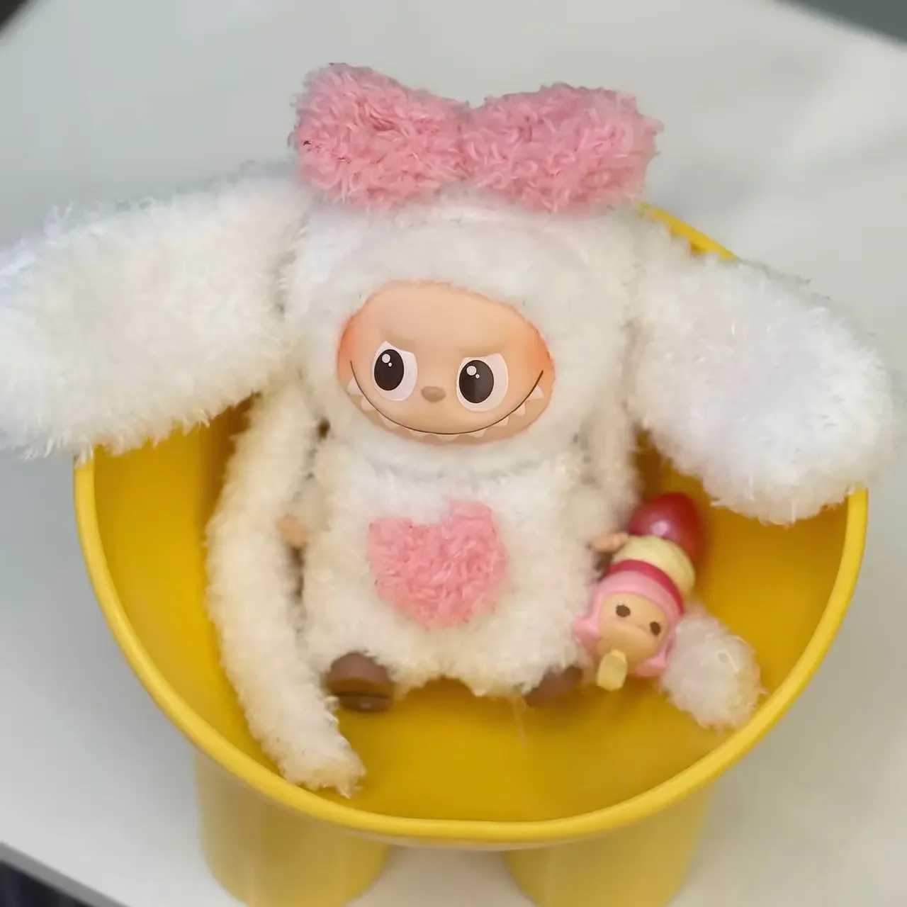 For Mini Labubu 40 The Monsters Pin for Love Series Love plush clothes For Labubu doll Clothing C250924