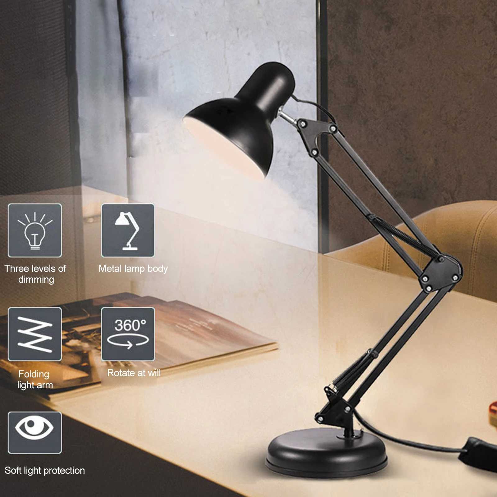 American folding 811 desk lamp eye protection learning vision protection LED lamp student reading work bedside 812 desk lamp C251115