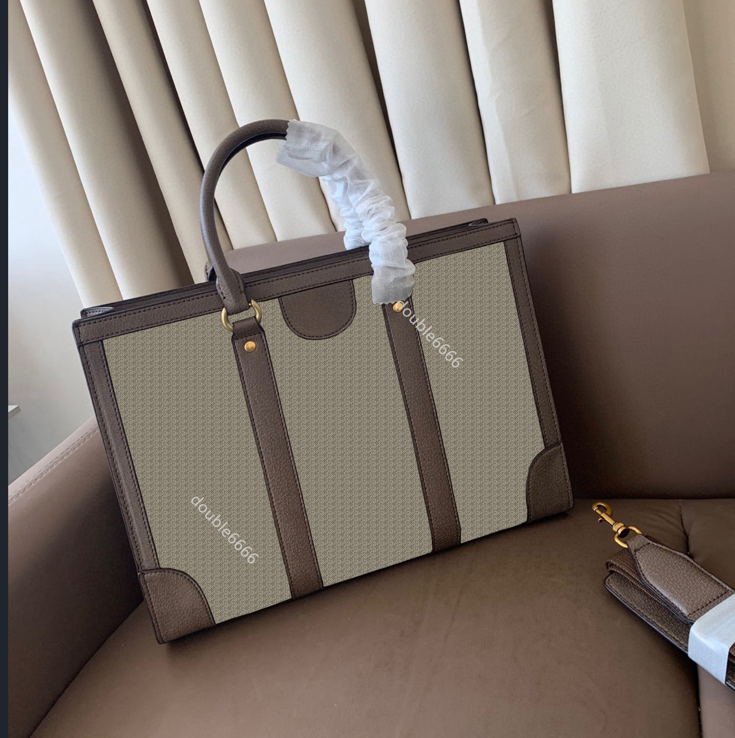 7A quality Designer Men's printed briefcase Laptop Bag canvas handbag travel bag document bag computer bag shoulder bag crossbody bag luxury man messenger bag