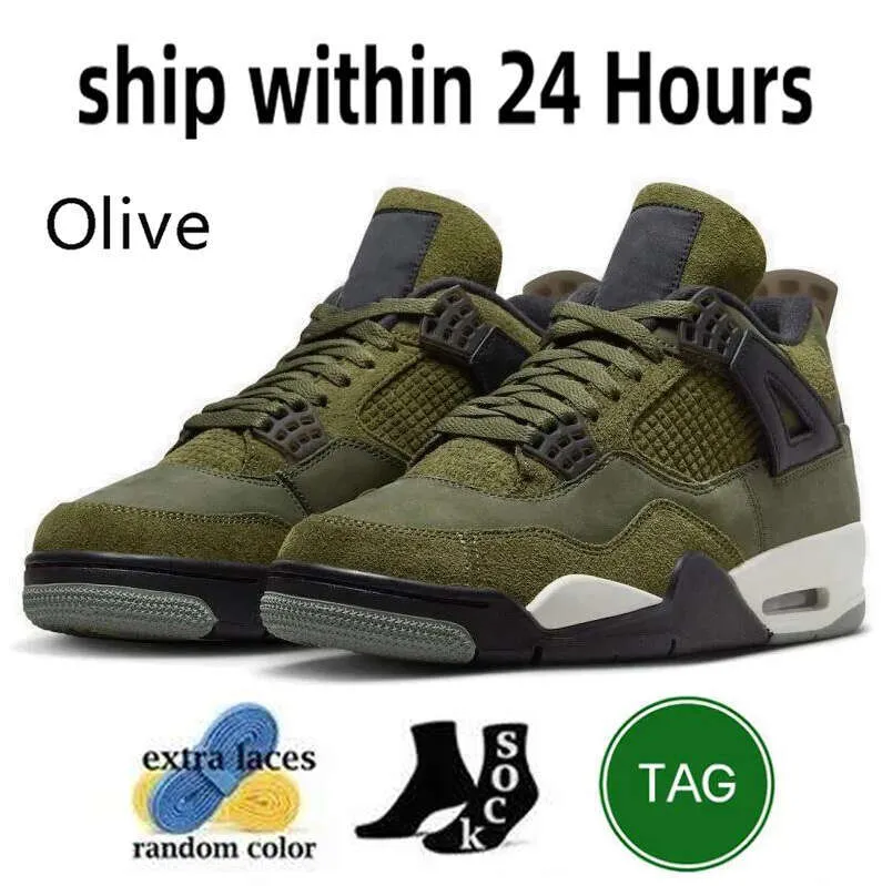 Original Box 4 4s Basketball Shoes Designer Sneaker Men Black Cat 2025 Pure Money Military Sail Red Thunder White Oreos Pure Metallic Underfeated Cava