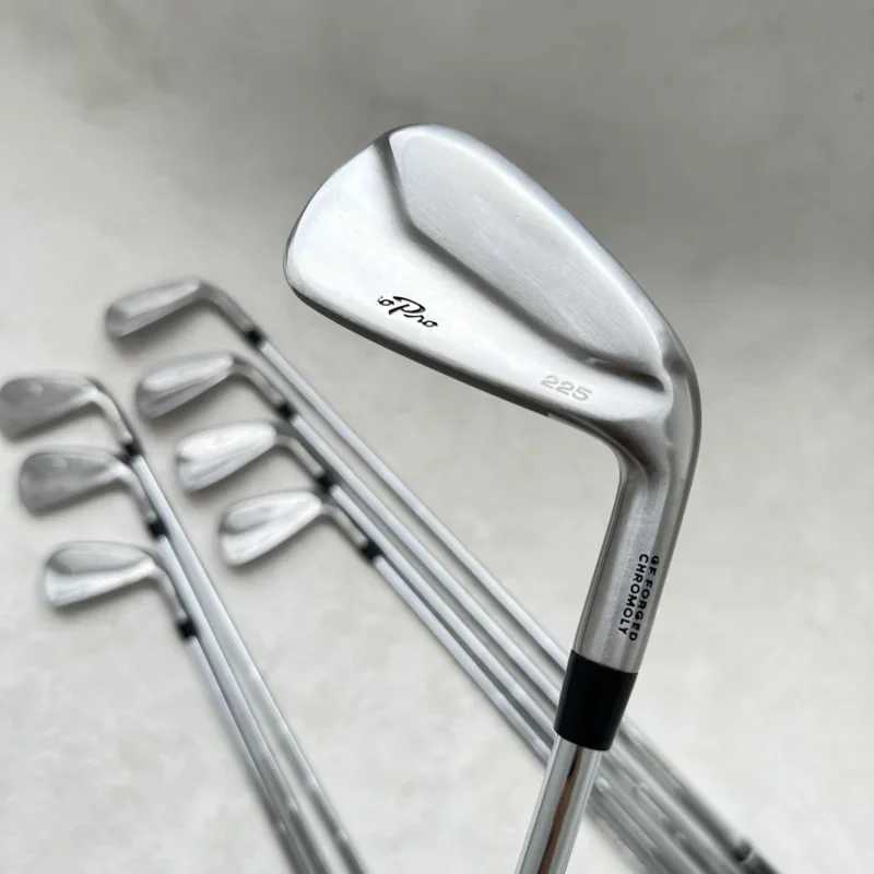 New Mens PRO 225 Golf club Silver PRO225 irons Iron Set 49PS 8pcs With SteelGraphite Shaft Head Cover J250924