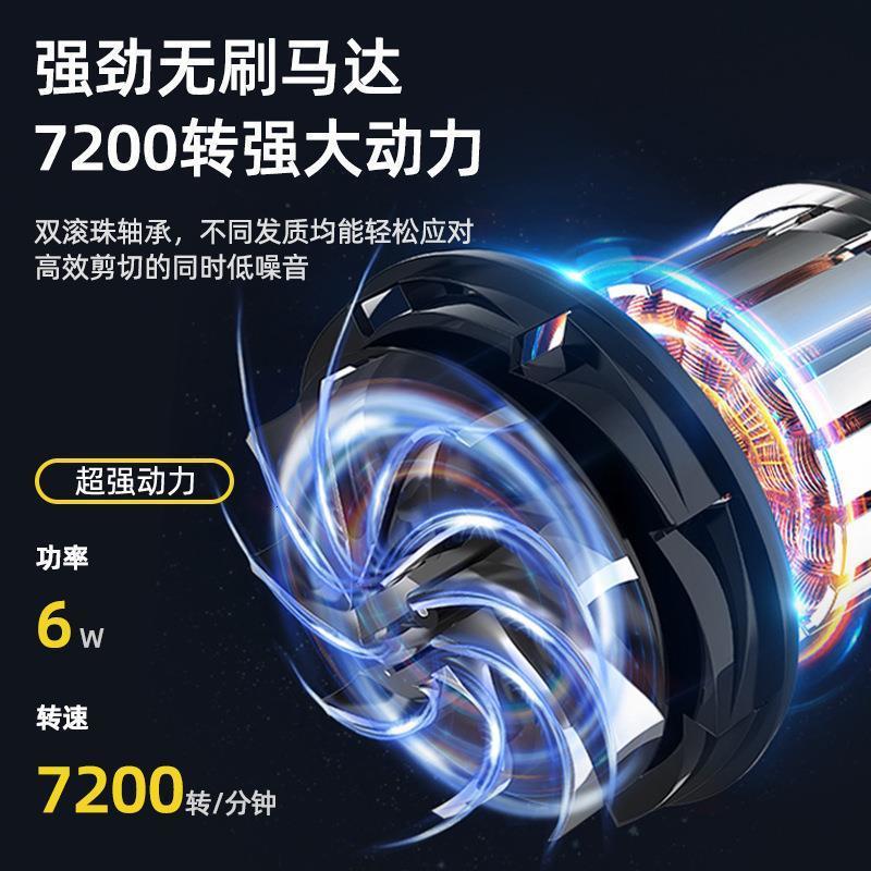 LENCE PRO Professional Hair Clippers For Men All-Metal Haircut Finishing Machine Brushless Motor Hair Cutter 7200RPM Hair Trimmer 250211