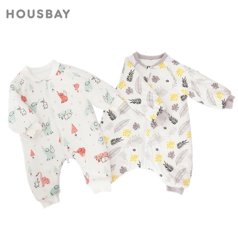 Baby sleeping bag baby harness bag baby cartoon pattern baby crib play with split legs warm winter anti Tipi sleeping bag 241022bj