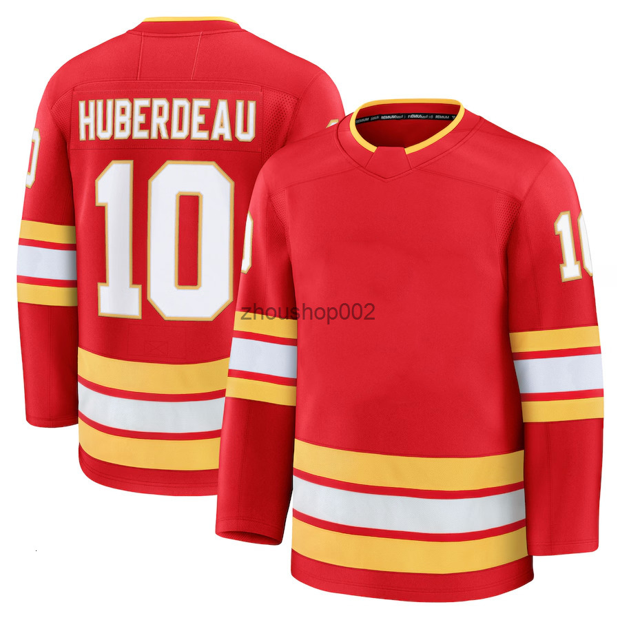 10 Jonathan Huberdeau calgary hockey jersey flamess jersey 91 Nazem Kadri Dustin Wolf Cooley Mikael Backlund MacKenzie Weegar Jarome Iginla Johnny Gau