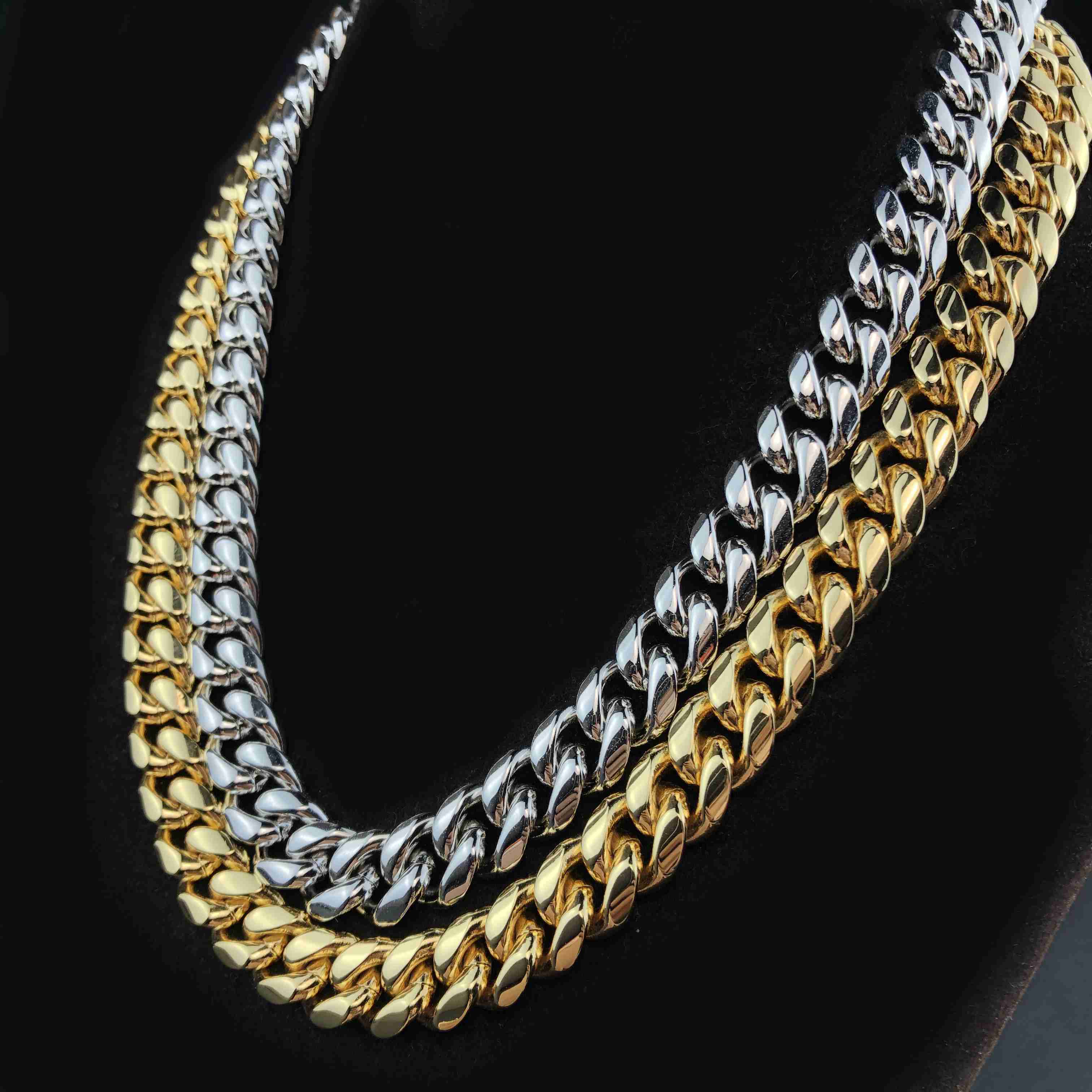 YSS Jewelry Cuban Link Chain 18k Gold Sterling SilverJewelry