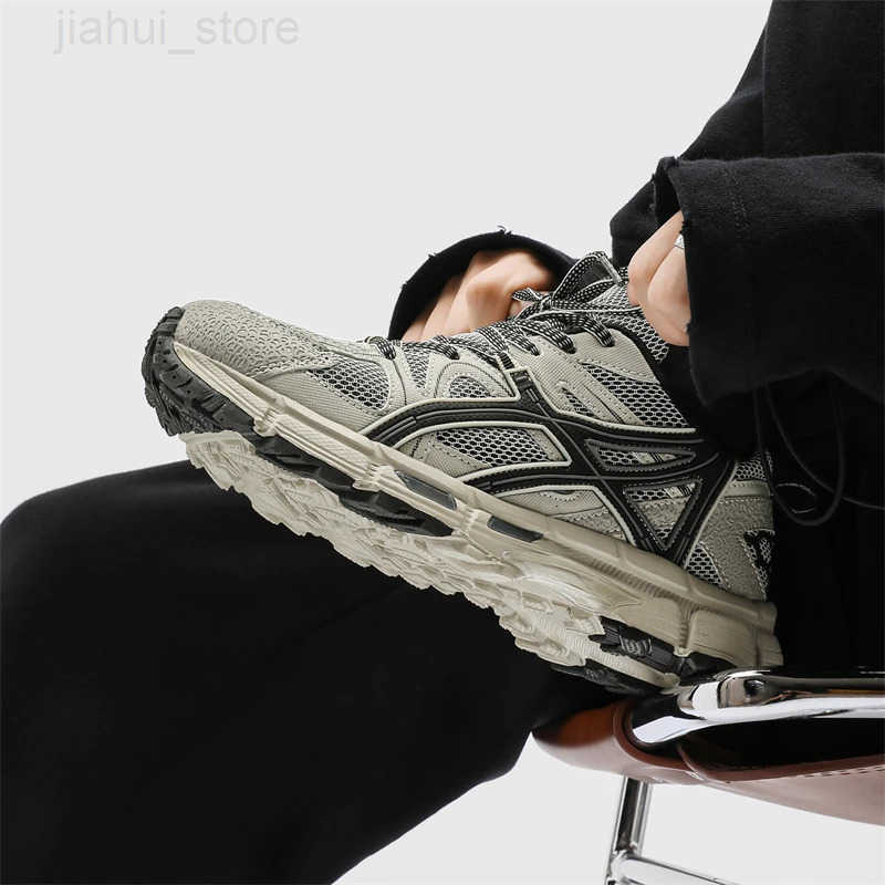 Men Running Shoes Mesh Breathable Outdoor Sneakers Comfortable Casual Fashion Trainer Race Walking Athletic Training Cushioning M250924